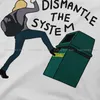 Мужские футболки Britta Kicking A Greendale Trash Can с круглым вырезом футболка сообщество фильм ТВ-шоу базовая рубашка мужские топы мода