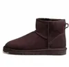 Luxo UggGly Bota Plataforma De Pele Senhoras Designer Botas Neve Botas De Inverno Real Lã De Pele De Carneiro De Corte Baixo Sapatos De Pele Quente Homem E Mulheres Curto Mens Mulheres Botas Baixas Super Mini