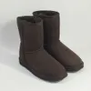 Tasman Terlik Kestane Kürk Slaytlar Kısalan Koyun Dökili Klasik Katırlar Kadınlar Ultra Mini Tazz Platformu Boot Slip-On Ayakkabıları Süet Siyah Pembe Ren Geyiği