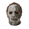 Maschere per feste Bex Maschera di Halloween Mike Mel Moonlight Panic Terrore Lattice Horror Michael Myers Cosplay Fl Casco per il viso Scary Drop Delivery Dhafq