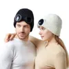 Nowy projektant dwa okulary soczewki gogle czapki mężczyźni dzianinowe czapki czapki czaszki na zewnątrz kobiety UNSEX Zimowa czapka Bonnet 7 kolor y-16
