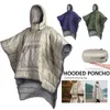 Sac Style cape unisexe, imperméable, Portable, Camping en plein air, chaud, paresseux, couette de couchage, Poncho de voyage d'hiver