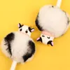 Cute Plush Cow Gel Pen Creative Press Office Gift School Supplies Stationery Kawaii Funny Pens GC2422