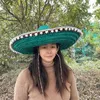 Boinas Mini Sombrero Mexicanos Chapéu Fiest Party Palha 10CF