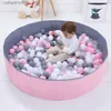 Baby Rail Play Ball Pool Pieghevole doppio strato Panno Oxford multiuso Facile da riporre Box per bambini per interni Uso internoL231028