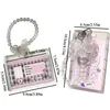 Porte-cartes INS Crystal Butterfly Pocard Titulaire Transparent 3 pouces Po Sleeve Student Bus ID Case Kpop Idol Protector