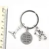 New Arrival Stainless Steel Key Chain Key Ring Sport Ice Hockey Key Chain Keyring Hockey Lover Gifts for Men Women Jewelry2383