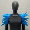 Kobiety dla kobiet wielokrotnie stylistyczne topy y2k tops gotycki czołg top maskaradę Halloween cosplay cosplay odzież na festiwale imprezowe Rave Crop Shall