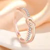 Designer Rings for Women Fashion Cubic Zirconia Adjustable Ring Jewelry Gift