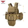 Hunting Jackets Yakeda 1000D Nylon Molle Outdoor Tactical Vest CS Equipment Multifunctional Modular Colete Tactico Training Combat