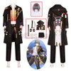 Male Trailblazer Cosplay Game Honkai Star Rail Wig Anime Men Uniform Suit Halloween Party Costume Set 2023 New