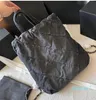 Zaino tote Borsa da viaggio donna a tracolla costosa con catena in argento Borse di lusso trapuntate Gabrielle