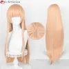 Catsuit Costumes Anime the Angel Next Door Spoils Me Rotten Shina Mahiru Cosplay 80cm/100cm Golden Orange Heat Resistant Hair + Wig Cap