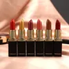 Szminka 9 kolorów Wodoodporne nago różowy makijaż makijaż długotrwały Velve Red Syrenca Sexy Shimmer Lipsticks Cosmetics Beauty 231027