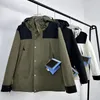 Jaquetas masculinas de luxo moda outerwear casacos casual blusão manga longa ao ar livre carta blusão grande jaqueta impermeável tnf