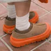 Designer Australien snö boot tasman väder hybrid tazz tozzs tofflor kvinnor mens stövlar vattentät kastanj orange fårskinn vinter tossor