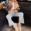 Dames Jeans Harajuku Esthetiek Lage Taille Mode Famale Kleding Vintage Jaren '90 Baggy Y2K Streetwear Wijde Pijpen Rechte Broek