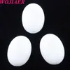 WOJIAER Natural White Jade GemStone Beads Oval Cabochon CAB No Hole 22x30x7MM For Earrings Making Jewelry Accessories U8109272N