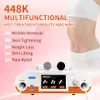 OEM ODM Deep Heat Cet Tecar Therapy Face Lift Pain Relief Body Detox Pain Reduce 448Khz Physiotherapy Machine For Shoulder And Elbow