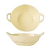 Bowls Doundle Handle Ceramic Bowl Crocks For French Onion Soup Dessert Pasta Cereal