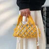 Shoulder Bags beach bag suitable girls summer straw rope roll out women's bucket bagsstylishhandbagsstore