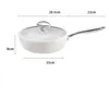 Pans High-value Pebbles Wok Pan Easy To Clean Non-stick Frying Gas Induction Cooker Universal Kitchen Household Cooking Pot