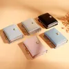 Wallets Short Women Fashion Simple Cute Small Female PU Leather Card Holder Women's Purse J110