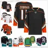 Maillots de hockey cousus 4 Cam Fowler 33 Jakob Silfverberg 77 Frank Vatrano 39 Sam Carrick 91 Leo Carlsson 24 Bo Groulx 44 Ross Johnston 20 Brett Leason 26 Brock McGinn