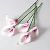 Decoratieve Bloemen Mini PU Calla Lelie Bloem Simulatie Woondecoratie Pography Props Kerst Hangende Manden Voor Buiten Kaarsboog