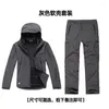 Hunting Jackets Russian EMR Little Green TAD Edition Soft Shell Fleece Pullover Charge Coat Pants