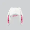 Ball Caps Korea Removable Long Ears Plush Cap Scarf Integrated Women's Winter Thickened Warm Cute Adjustable Baseball Hat Gorras