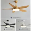 Large Ceiling Fans With Light 48 52 60 Inch DC Led Remote Control Living Bedroom Fan Lights 220V 110V