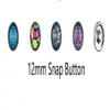 Metals NSB2250 Snap Buttons Jewelry 18 mm moda DIY Charms Crystal Snaps Antique Metal321t