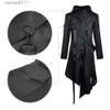 Anime Kostüme Cosplay kommt Männer Halloween Gothic Langarm Kapuzenjacke neue reine Farbe Halloween Cosplay Vintage kommen L231027