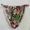 Yavorrs 6Pieces Women's Silk String Panties Bikini Flower Size S M L XL XXL 26-41 321H