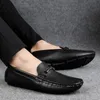 Kleid Schuhe Mann Klassische Mode Italienischen Stil Echtes Leder Männer Loafer SlipOn Herren Gute Qualität Luxus 231026