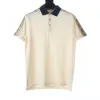 Męska koszulka polo Polos Plus T-Shirt Plus Hafted and Printed Polar Style Summer Wear with Street Pure Cotton Classic Style Polo