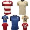 Club Soccer Granada 7 Maglie Lucas Boye 23-24 13 Andre Ferreira 11 Myrto Uzuni 10 Antonio Puertas 21 Oscar Melendo 23 Gerard Gumbau Maglia da calcio Kit Rosso Blu Marrone