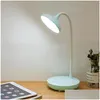 Table Lamps Table Lamps Bedside Lamp 2023 Led Rechargeable Dormitory Bedroom 1200Mah For Bar Living Room Usb Foldable Drop Delivery Li Dhwxq