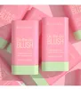 Multi Use Makeup Blush Solid Moisturizer Stick Shadow Lips and Cheek Blusher Waterproof Peach Creamy Brand ibcccndc