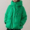 Women's Trench Coats Autumn And Winter Down Jacket South Korea Fashionable Loose Cotton Padded Thickened Warm