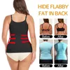 Mulheres Shapers Mulheres Sem Costura Controle de Barriga Shapewear Alta Elastic Strench Tank Top Slimming Compression Body Shaper Vest Corset