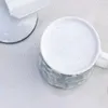 Tazza regalo alla moda con tazza carina con confezione regalo. Tazza da caffè con coppia di tazze d'acqua in ceramica