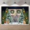 Décorations de Noël NeoBack Année Noël Bannière Décoration Po Arrière-plans Fête De Noël Pographie Décors Enfant Noël Cheminée Déco 231027