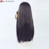 Catsuit Costumes New Clothes Image Cosplay Vtuber NIJISANJI OBSYDIA Petra Gurin 75cm Long Heat Resistant Hair Wigs + Wig Cap