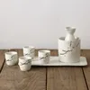 Kalça Flasks Jug Şarap Seramik Sake Set Japon Cam Tarzı Yüksek kaliteli daha sıcak hediye Yaratıcı Küçük Restoran Suşi