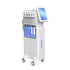 Massage Use 11 Handles Dermabrasion Center RF Skin Firmness Increase Face Lifting Contouring Deep Cleaning Oil Removal Wrinkle Scar Acne Removal Beauty Machine