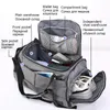 Duffel Bags Travel Bag Large Capacity Duffles Luggage Backpack For Sports Fitness Laptop Storage With Shoes Pocket Weekend Hand