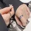 Sterling Silver Jewelry For Women Thin Luxury Crush Rings birthday gift European and American classic fashion couple wedding 22021333K