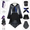 Anime Costumes Animecc Asahina Mafuyu Cosplay Come Wig Anime Project Sekai Kolorowa scena Cosplay Halloween Stroje dla kobiet dziewcząt L231027